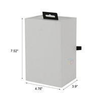 Boîte en carton de haute qualité pour emballage de casque électronique Bluetooth, avec rainure en V sur le dessus et la base, idéale pour les emballages cadeaux