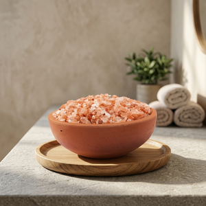 Sel de roche himalayen rose clair naturel comestible, idéal pour la cuisine et la table, en grains raffinés, sel fin rose foncé himalayen - Product Image 1