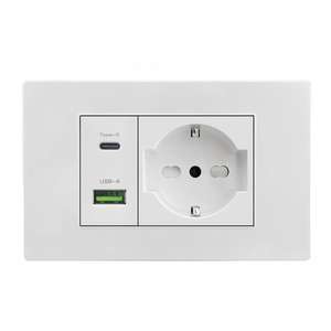Combinación personalizada de interruptores y enchufes alemanes e italianos, enchufes y tomas de corriente de pared estándar IT. - Product Image 1
