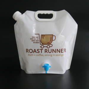 Sachet Doypack OEM 2L/3L/5L pour café infusé à froid et thé, avec robinet, qualité alimentaire, pour emballage de liquides - Product Image 2