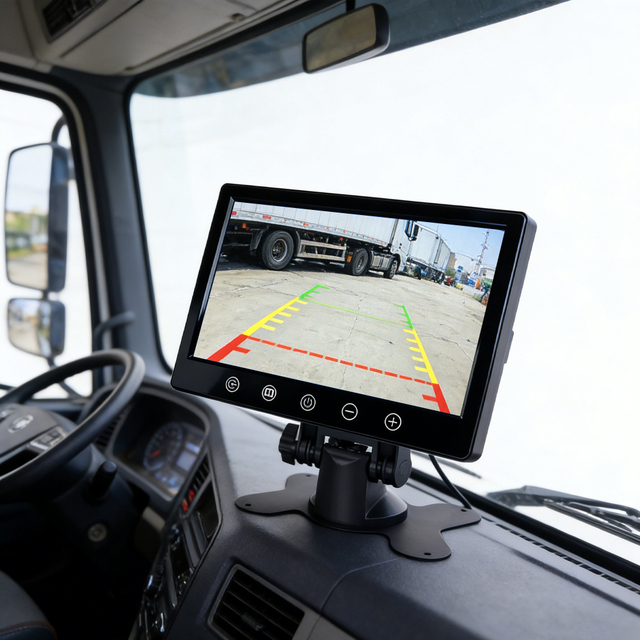 OEM 7-inch TFT Full HD LCD Car Monitor with Truck Backup Camera CarPlay Video Recorder & USB Portable Display