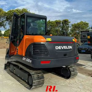 Mini-excavatrice Develon Dx60 Dx60-9c, engin de construction de haute qualité, excavatrice sur chenilles Doosan Dx 60, machine de terrassement neuve - Product Image 3