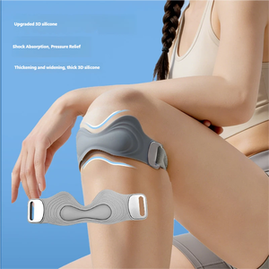 Nouvelle Sangle Rotulienne en Silicone Respirante et Antidérapante pour l'Été – Genouillère Sportive Ajustable pour la Course et la Protection Physique - Product Image 1