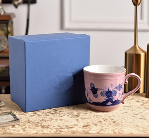 Tazas y Jarras de Porcelana de Lujo con Diseño Floral y Asa Dorada Estilo Corte, de Alta Calidad, para Oficina y Hogar - Product Image 2