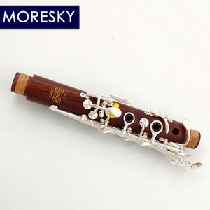 Clarinete Profesional MORESKY de Madera Roja, Palisandro, Si bemol, Plateado, 17 Llaves, Madera Sólida de Mopane, Sib Klarnet M13 (OEM) - Product Image 4