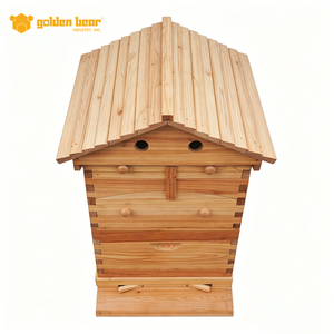 Colmena de abejas con flujo automático y revestimiento de cera para una fácil cosecha de miel, equipo de apicultura - Product Image 4