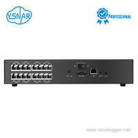 8CH bağımsız telefon görüşmesi ses kayıt cihazı, 5 "dokunmatik ekran ile PSTN telefon kaydedici, HDD ve SDK/API ile ses kaydedici