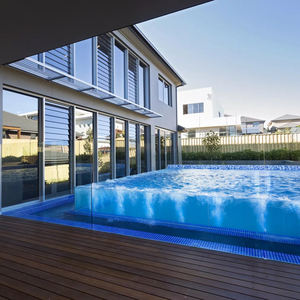 HUASHUAITE 20mm 28mm 40mm 120mm d'épaisseur 4ft x 10ft <span class=keywords><strong>8x4</strong></span> pieds feuille acrylique personnalisée transparente plaque acrylique pour piscines - Product Image 3