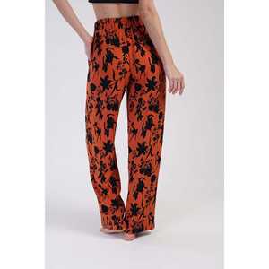 Pyjama KADIN BELMANDO XXL avec nœud, respirant, en Spandex, taille élastique personnalisée – Motifs de personnages de dessins animés, animaux, cerises pour la maison - Product Image 1