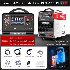 เครื่องตัดพลาสม่า CUT-100 220V 380V 25-30 มม. พร้อมคอมเพรสเซอร์ในตัว 100a รุ่น CUT-100MY เครื่องตัดเลเซอร์ CUT-100MY - Product Image 6