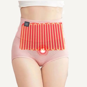 Sous-vêtements chauffants électriques à basse tension pour femmes, avec régulateur de température, pour la thérapie de la douleur, fabriqués en usine - Product Image 1