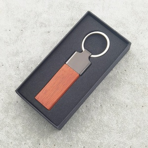 Custom <b>Personalized</b> Leather <b>Keychain</b> With Laser Engraved Wedding Favors Charm Plain Wood Pouch Cork for Key Organization - Product Image 6