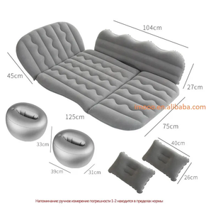 2025 nouveauté écologique Pvc flocage universel <span class=keywords><strong>voiture</strong></span> matelas <span class=keywords><strong>gonflable</strong></span> avec siège arrière <span class=keywords><strong>coussin</strong></span> de lit d'air - Product Image 6