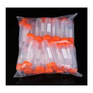 หลอดปั่นเหวี่ยงแบบก้นกลม ยี่ห้อ Yuan Yi ขนาด 50 มล. ฝาเกลียว แบบใช้แล้วทิ้ง โปร่งใส มีขีดบอกปริมาตร สำหรับใช้ในห้องปฏิบัติการ - Product Image 4