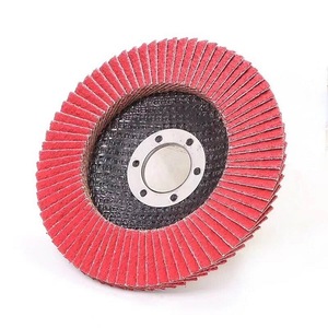 Disque à lamelles en céramique PMS 125mm disque de meulage Type 27 disque à lamelles abrasif plat pour meule abrasive en acier inoxydable - Product Image 5