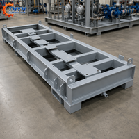 Base de Fondation pour Équipement d'Usine de Ciment Soudée OEM Haute Résistance, en Acier Revêtu Anti-Abrasion, Certifiée ISO 9001 SGS, Personnalisée pour Usage Industriel