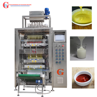 Machine d'emballage de sauce au chocolat/machine à emballer de paquets de sauce knorr/machine d'emballage de liquide