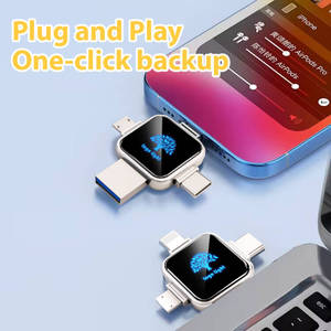 <span class=keywords><strong>2025</strong></span> <span class=keywords><strong>t</strong></span>ùy chỉnh sáng logo 8GB 16GB 32GB 64GB 128GB 256GB Kim Loại <span class=keywords><strong>USB</strong></span> Memory Stick kim loại <span class=keywords><strong>USB</strong></span> 2.0 4 trong 1 Kim Loại <span class=keywords><strong>USB</strong></span> Flash Drive - Product Image 2