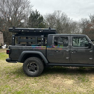 เต็นท์หลังคารถแบบพกพาเต็นท์หลังคาตั้งแคมป์แบบ4x4 4-5คนเต็นท์หลังคารถแบบแข็งทรงตั้งแคมป์ - Product Image 4