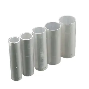 Kinds of diameter extruded aluminium round pipe thin wall aluminum tube from ASIA aluminium