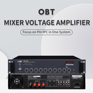 Amplificateur de Puissance Audio OBT-6090 <span class=keywords><strong>4</strong></span> Canaux pour Sonorisation et Mixeur de Puissance pour Haut-Parleurs PA - Product Image 2