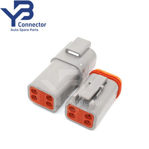 ขั้วต่อ YB ชุด DT ชุดขั้วต่อขา4ขาสำหรับชายและหญิง DT06-4S-CE06 <span class=keywords><strong>DT04</strong></span>-<span class=keywords><strong>4P</strong></span>-<span class=keywords><strong>CE02</strong></span> - Product Image 2