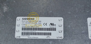 Filtre de ligne triphasé industriel 6SL30000BE280DA0 6SL3000-0BE28-0DA0 128A 80kW pour disjoncteur PLC - Product Image 3