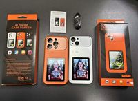 Nouvelle coque de smartphone avec projection d'écran IA et affichage intelligent pour iPhone 17 Pro Max – Housse de protection pour téléphone