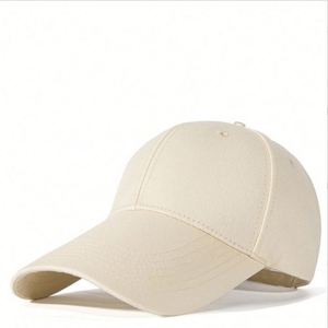 Extra Long Brim <b>Plain</b> Cotton Men Women Casual Custom Logo Embroidery 6 Panel Curved Visor Golf Sports Outdoor <b>Baseball</b> <b>Cap</b> Hat - Product Image 4