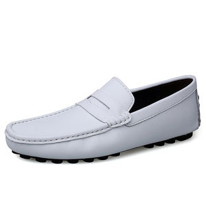 Mocassini da <span class=keywords><strong>uomo</strong></span> di nuovo stile transfrontaliero, alla moda coreana, slip-on, comodi, a punta larga, estivi, traspiranti, antiscivolo - Product Image 6