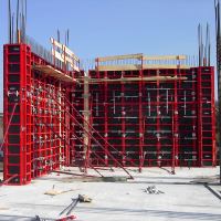 Système de coffrage en acier de qualité supérieure pour béton monolithique, système de coffrage de construction à haute efficacité pour appartement