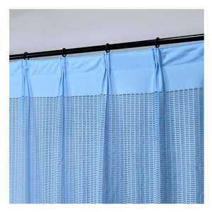 Medical curtain black antibacterial, partition of flame retardant, for hospital bed - Product Image 4