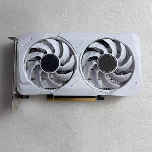 Used 12GB GDDR6X <b>White</b> Dual Fan Compact Gaming <b>Graphics</b> <b>Card</b> For Desktop Gaming & AI Creation - Product Image 1