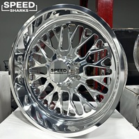 Jantes forgées 24x14 26x14 30x16 8x170, jantes en aluminium forgé 8x180 pour camion Ford F250 F350 pour GMC Sierra 3500HD, polies sur mesure