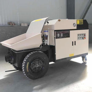 Diesel elettrico alimentato ad alta efficienza pompa per calcestruzzo bagnato miscelatore 20m verticale di trasporto per la costruzione di calcestruzzo lavoro di trasferimento - Product Image 1