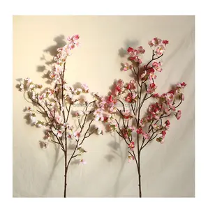 buy online artificial flowers cherry blooms artificial flowers DIY Floral arrangement Cherry blossom wedding decorations