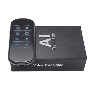 Traduttore Vocale Tascabile Bidirezionale Online per 138 Lingue, Dispositivo di Traduzione Vocale con Funzione Foto e Conversione Voce-<span class=keywords><strong>Testo</strong></span> - Product Image 1