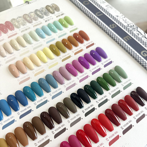 BelloGel Set Completo di 60 Colori di Smalto Gel Solido 15ml Chayan UV LED per Nail Art, Disponibile OEM - Product Image 4