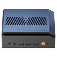 Mini PC AMD Ryzen AI 9 HX470, 64GB DDR5, 1TB SSD, Expansión EGPU OCuLink, WiFi 7, Pantalla Cuádruple 8K, Computadora de Escritorio para Juegos con IA