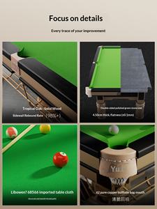 Table de <span class=keywords><strong>billard</strong></span> chinoise, <span class=keywords><strong>billard</strong></span> noir chinois, usage domestique et commercial, mini-coffret standard pour adultes, fabriqué en Chine - Product Image 5