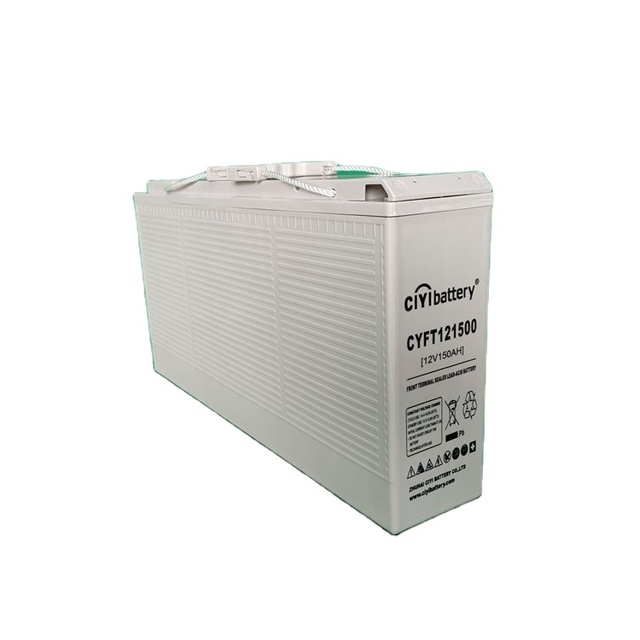 Super Quality 12V 150AH MF Lead Acid Battery 28 Years Telecom Front Terminal Access Sealed and Maintenance-Free