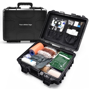 Trousse de premiers soins de fournitures médicales de famille de survie professionnelle portative pour le camping randonnée escalade course - Product Image 1