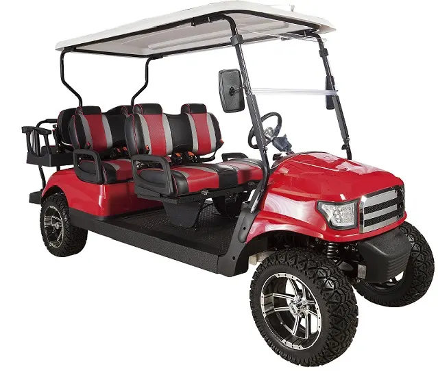 1 set de voiture de Golf électrique 8 sièges, à moteur personnalisé, contrôleur de batterie à l'acide, couleur plomb, poids original, garantie maximale