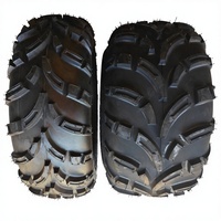 Pneus ATV/UTV en caoutchouc neufs WANDA P373 25*8-12 25x10-12 6PR et jantes en alliage avec accessoires