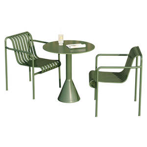 Tavolo e sedia <span class=keywords><strong>in</strong></span> <span class=keywords><strong>ferro</strong></span> <span class=keywords><strong>battuto</strong></span> da esterno per giardino e balcone arredo per il tempo libero all'aperto - Product Image 5