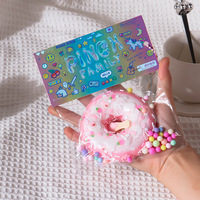 Jouet Squishy Donut Personnalisé Fait Main à Remontée Lente, Jouet Sensoriel Anti-Stress Nouveauté à Presser pour Enfant, Ami, Cadeau Anti-Stress, Porte-clés
