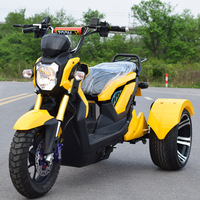 Scooter Eléctrico de Tres Ruedas de Alta Calidad y Durabilidad, Motor de 1000W/1500W, Batería Extraíble de 60V, Asiento Grande, Potente Triciclo de 3 Ruedas