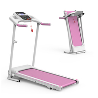 Tapis de marche motorisé portable et pliable pour usage domestique, avec fonction compteur de calories et design pliable à plat