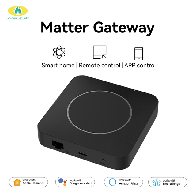 2026 Newest Tuya Matter Thread Zigbee Ethernet Gateway Hub THP23-ZB-X Smart Switch Module Supports Zigbee 3.0 Compatible Alexa
