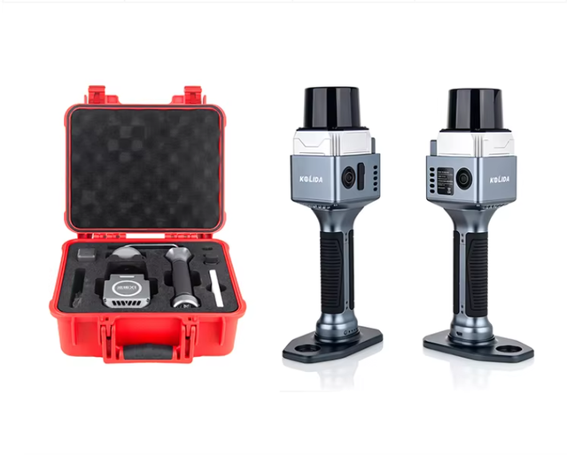 Kolida 23W High Precision Handheld 3D Laser Scanner OEM Portable Industrial Grade CNC Machine 3D Printer Compatible Gray